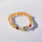 Citrine Prayer Wheel Wealth Bracelet 6