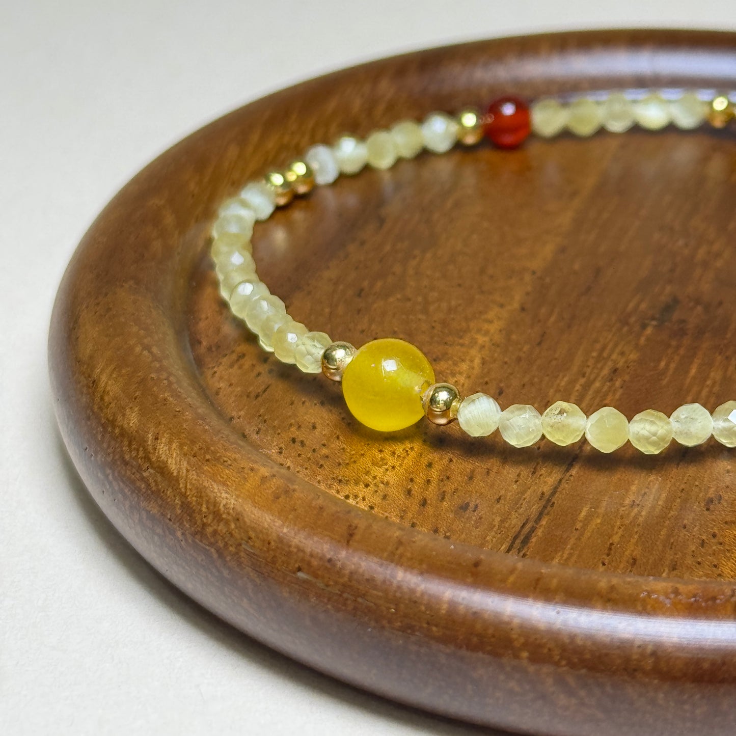 Delicate Citrine Wealth Bracelet