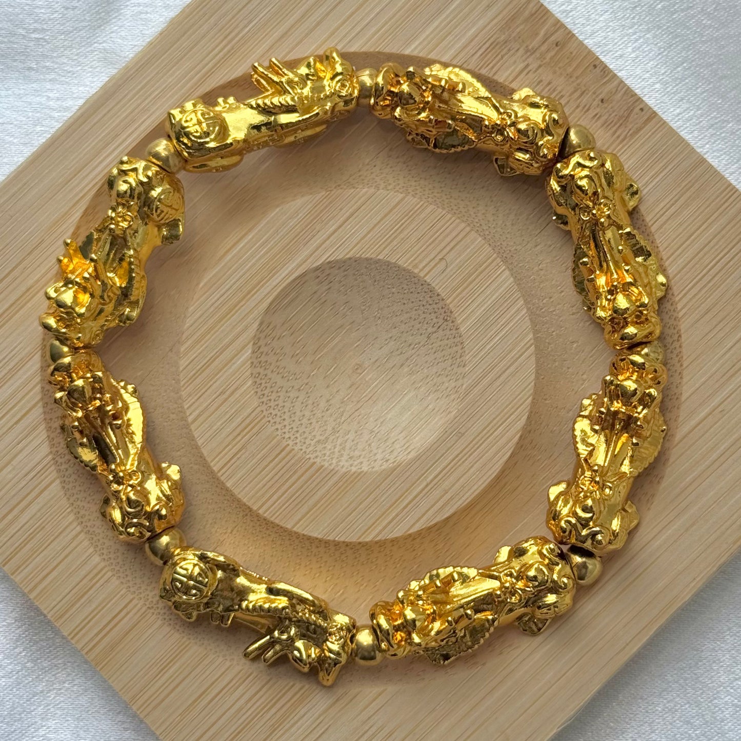 Golden Guardian PiXiu Wealth Bracelet