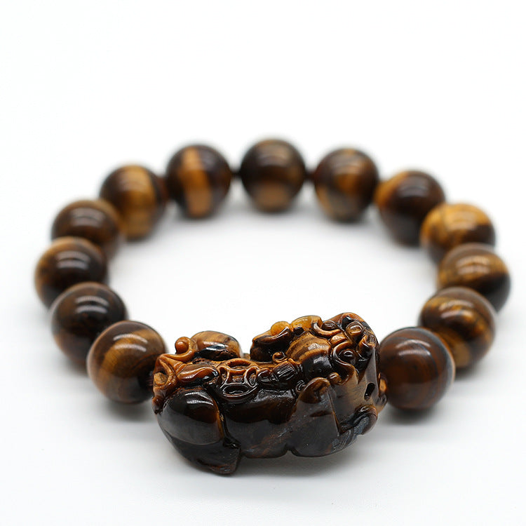 Guardian Pixiu Tiger Eye Bracelet