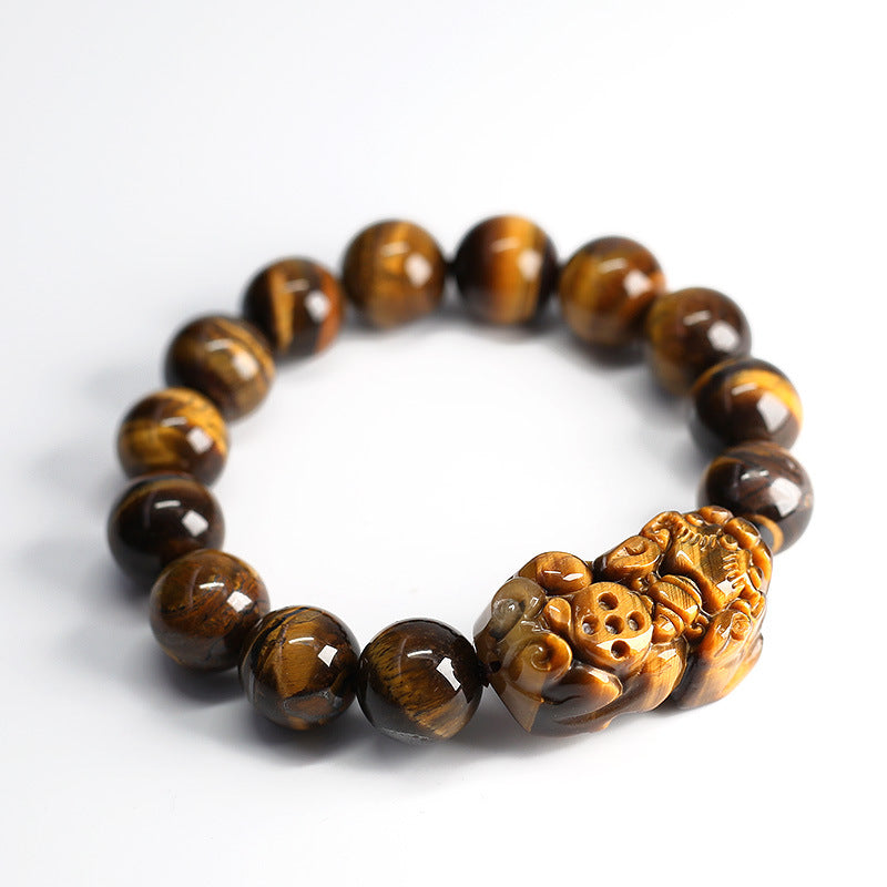 Guardian Pixiu Tiger Eye Bracelet