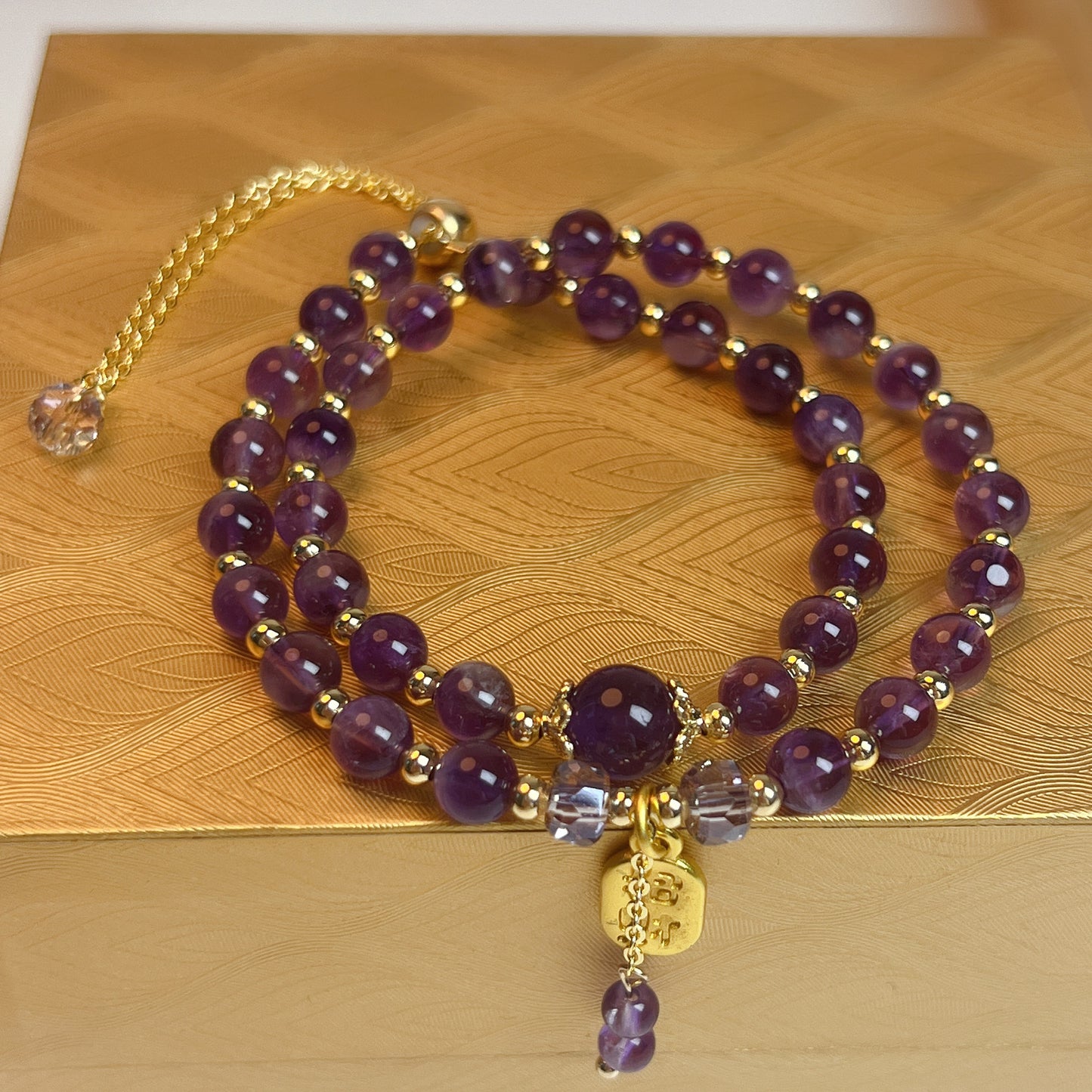 Natural Amethyst Bracelet Necklace