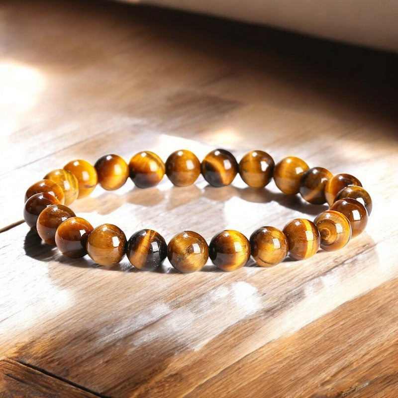 Natural Gold Tiger Eye Wealth Bracelet 1