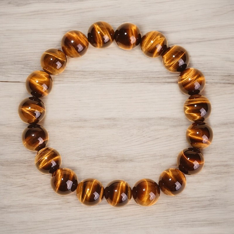 Natural Gold Tiger Eye Wealth Bracelet 4
