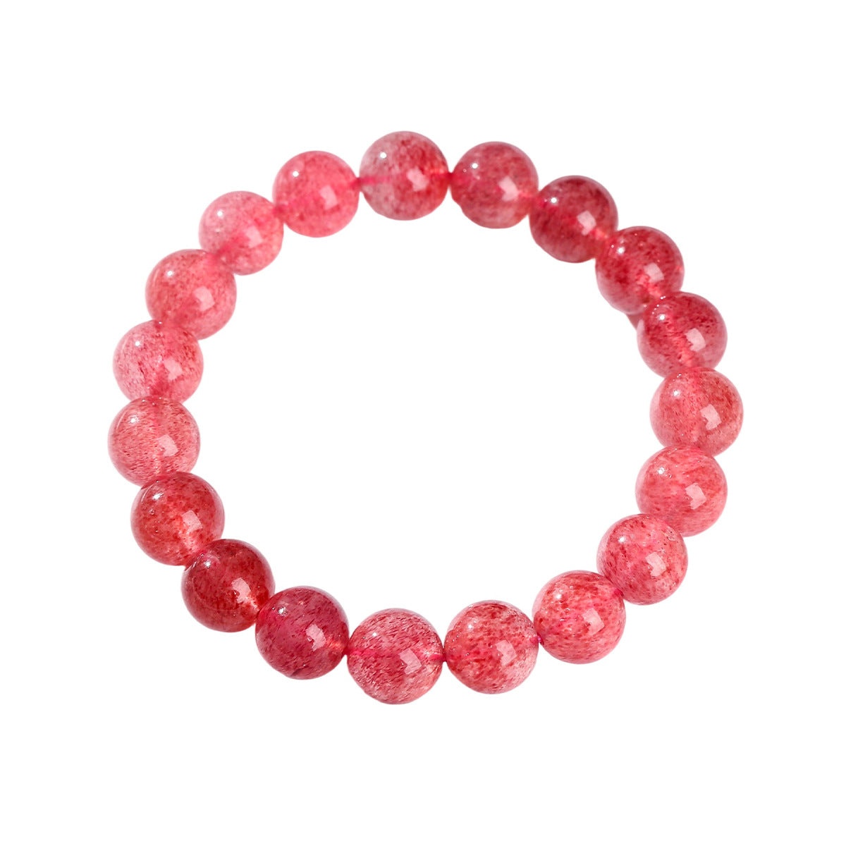 Natural Strawberry Quartz Love Bracelet