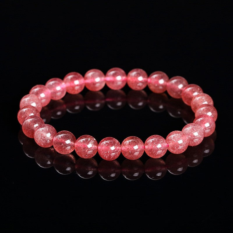 Natural Strawberry Quartz Love Bracelet