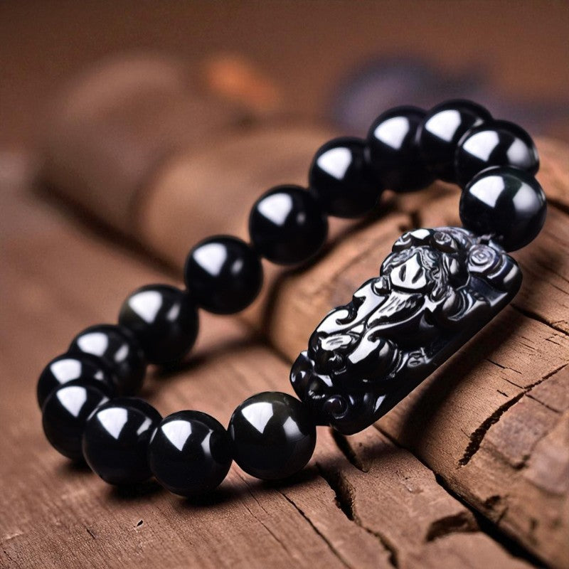 PiXiu Obsidian Wealth Bracelet