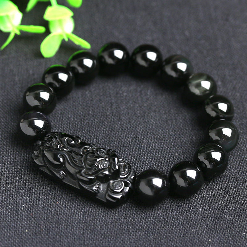PiXiu Obsidian Wealth Bracelet
