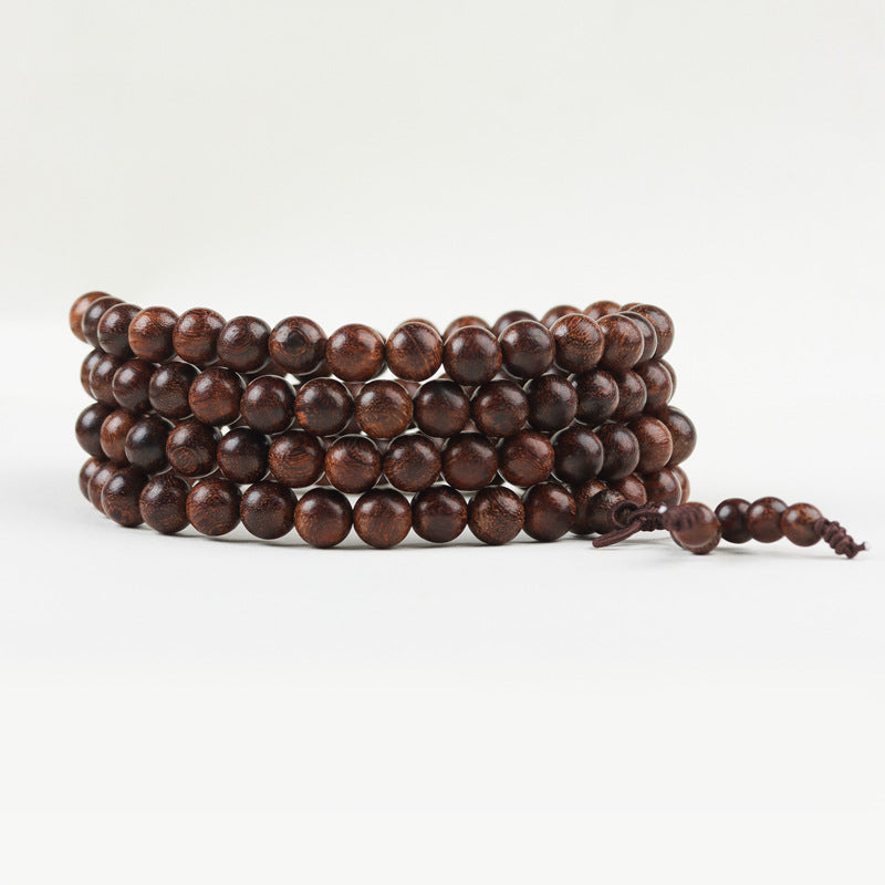 Sandalwood 108 Beads Mala Bracelet