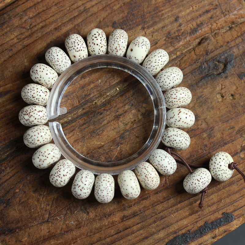 Star and Moon Bodhi Seed Pendant Bracelet