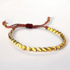 Tibetan Copper Beads Bracelet white2