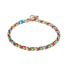 Tibetan Handmade Five Color Protection Braid String Bracelet 6