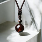 Tibetan Tiger's Eye Protection Necklace 2