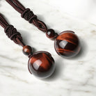 Tibetan Tiger's Eye Protection Necklace 3