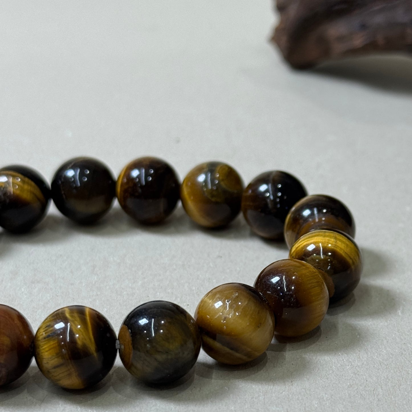 Wealth Guardian Pixiu Tiger Eye Bracelet