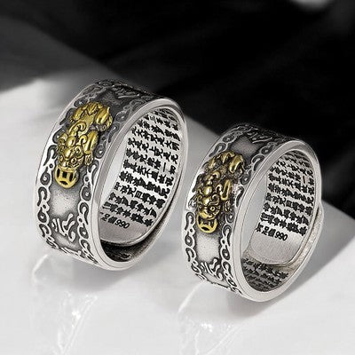 Feng Shui Pixiu Adjustable Ring two