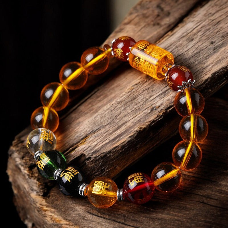 God of Wealth Citrine Feng Shui Bracelet 3