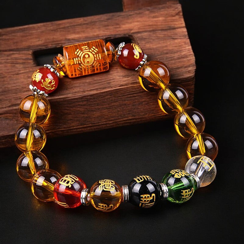 God of Wealth Citrine Feng Shui Bracelet 5