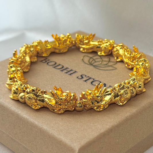 Golden Guardian PiXiu Wealth Bracelet