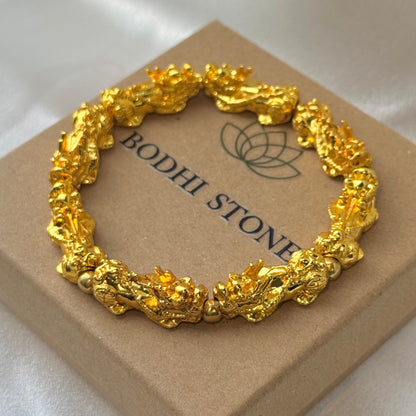 Golden Guardian PiXiu Wealth Bracelet