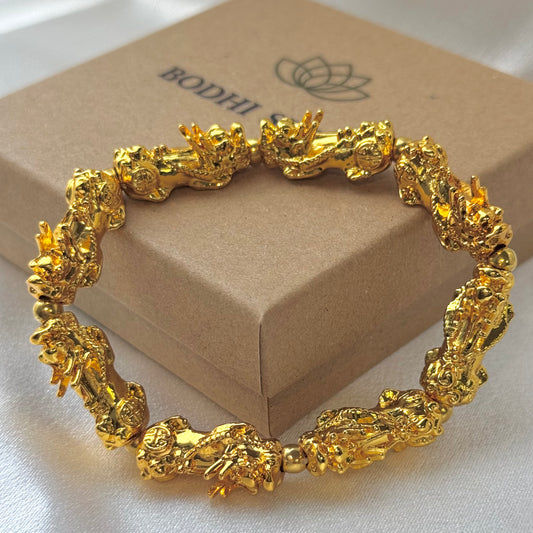 Golden Guardian PiXiu Wealth Bracelet