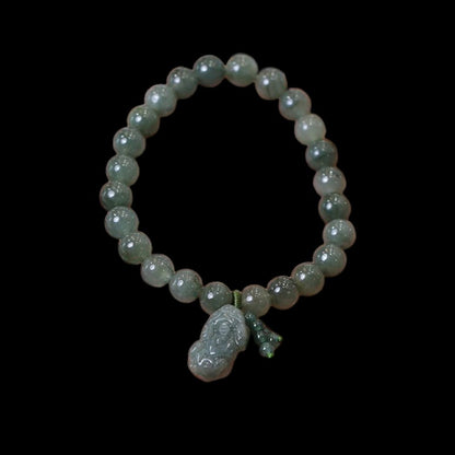 Green Jade Pixiu Protection Bracelet 3