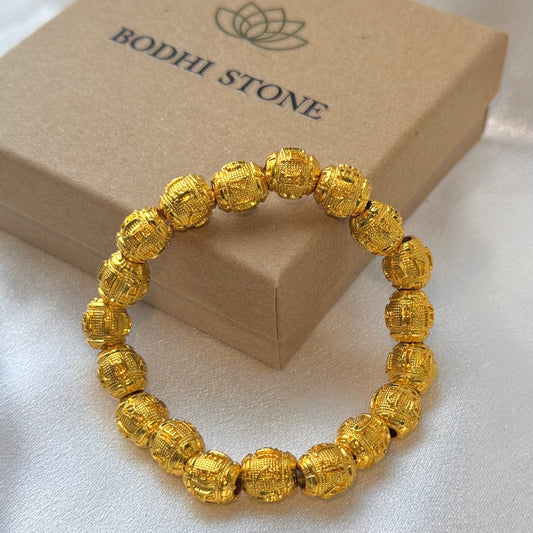 Golden Mantra Blessing Bracelet
