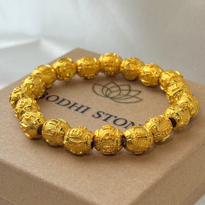 Golden Mantra Blessing Bracelet