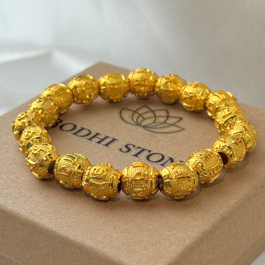 Golden Mantra Blessing Bracelet
