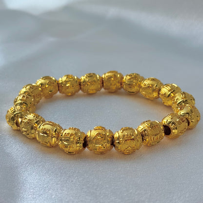 Golden Mantra Blessing Bracelet