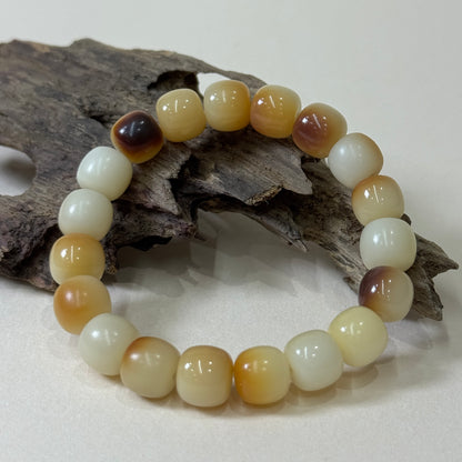 Two-Tone Bodhi Bead Bracelet