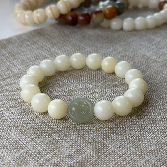 Kirin Jade Bodhi Protection Bracelet