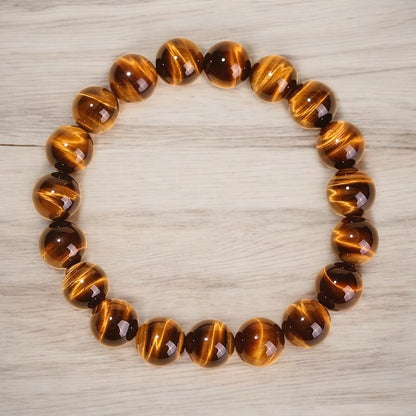 Natural Gold Tiger Eye Wealth Bracelet 4