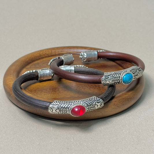 Natural Milletia Reticulata Bangle