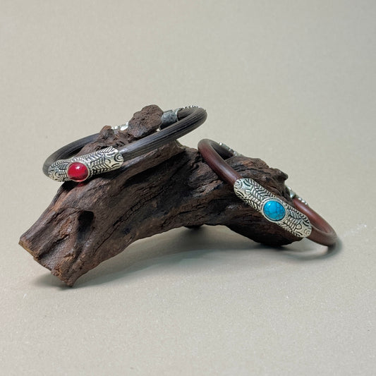 Natural Milletia Reticulata Bangle