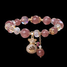 Natural_Strawberry_Quartz_Crystal_Money_Bag_Charm_Bracelet_4