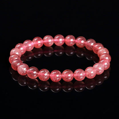 Natural Strawberry Quartz Love Bracelet