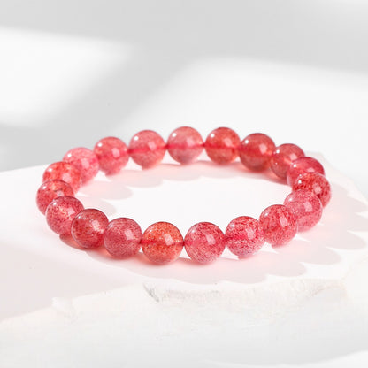 Natural Strawberry Quartz Love Bracelet