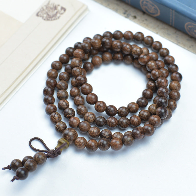 Sandalwood 108 Beads Mala Bracelet