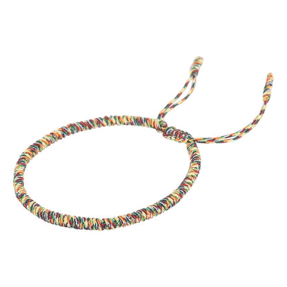 Tibetan Knot Buddhist Lucky Bracelet