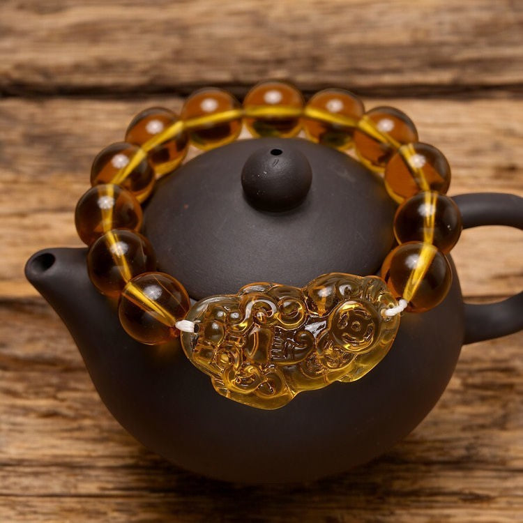 Citrine Pixiu Protection Bracelet